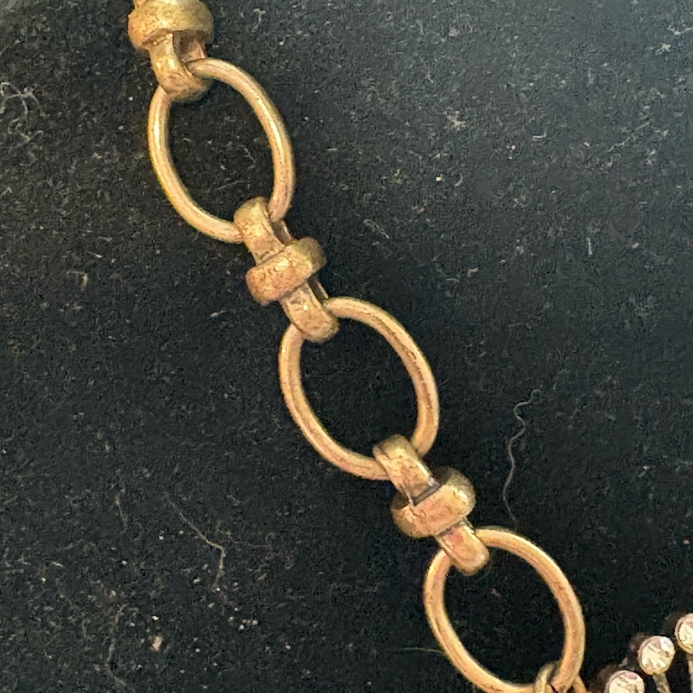 Womens Rhinestone Necklace - Picture 3 of 5